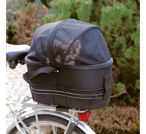 Trixie 13118 borsa trasportino per bici da fissare su porta pacchi