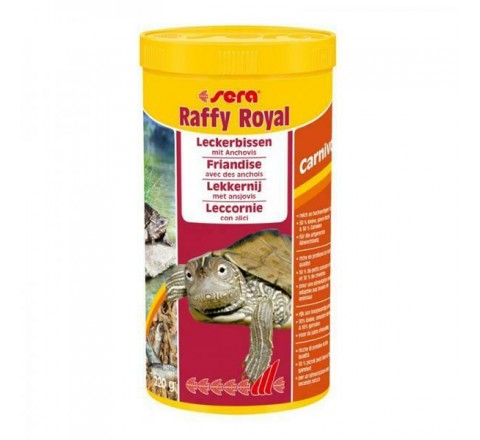 Sera Raffy Royal 1 L leccornie per tartarughe carnivore
